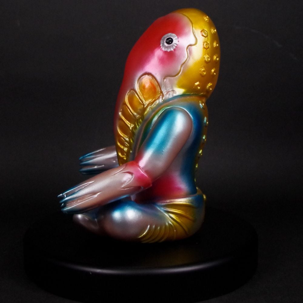 ブルマァク BULLMARK/ソフビ /メトロン星人/メタリック｜墓場の画廊