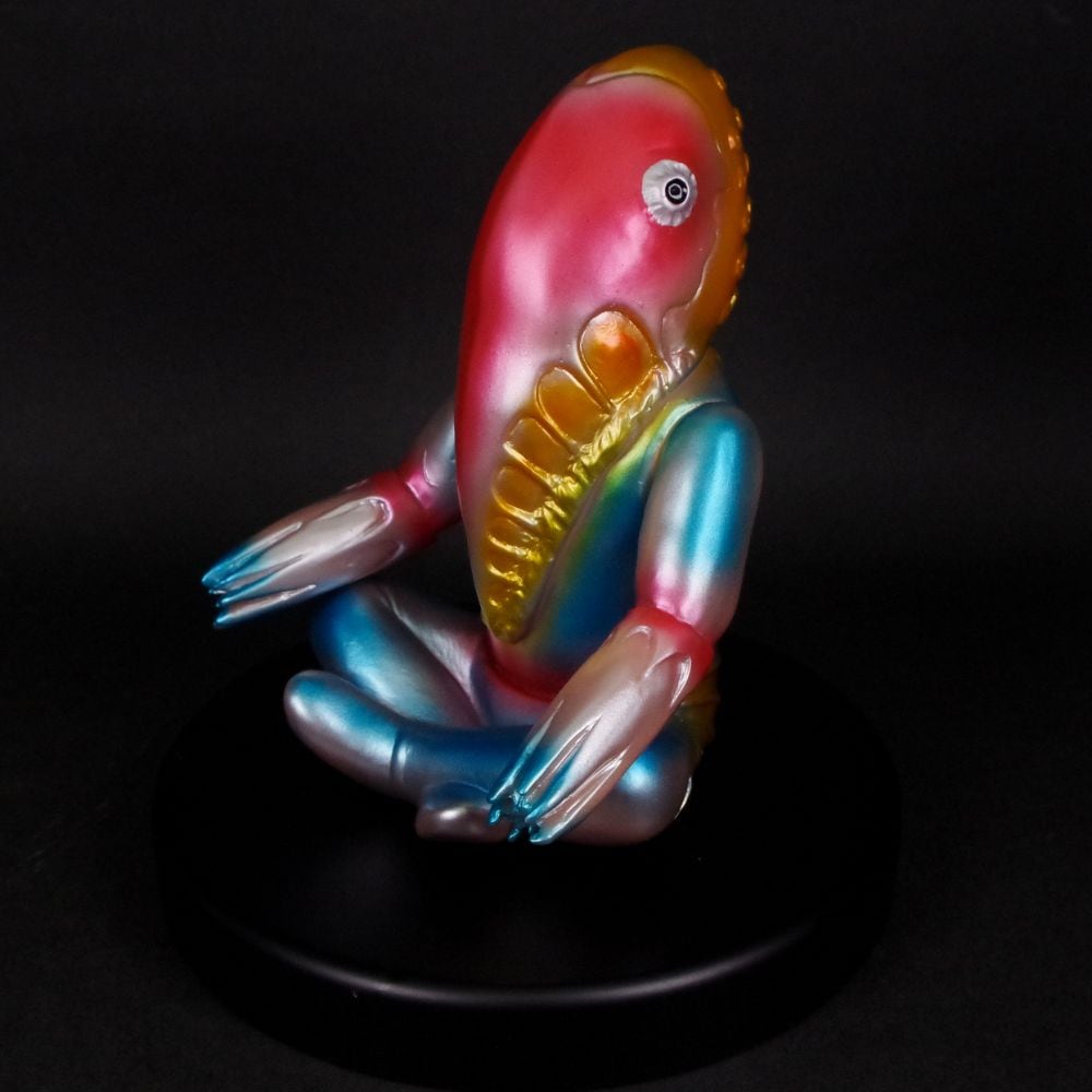 ブルマァク BULLMARK/ソフビ /メトロン星人/メタリック｜墓場の画廊