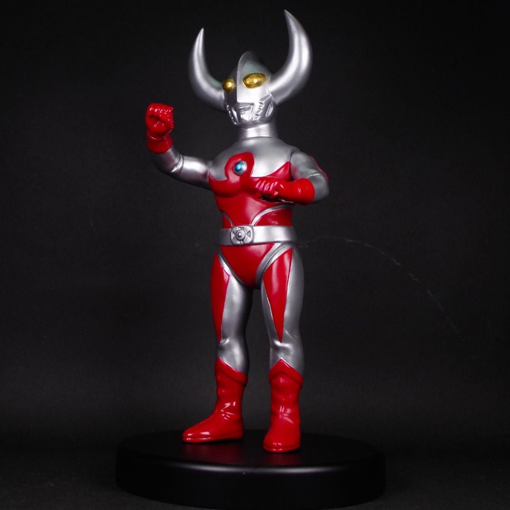 ソフビ/ハンサムタロウエム/ウルトラの父/墓場の画廊別注シルバーVer