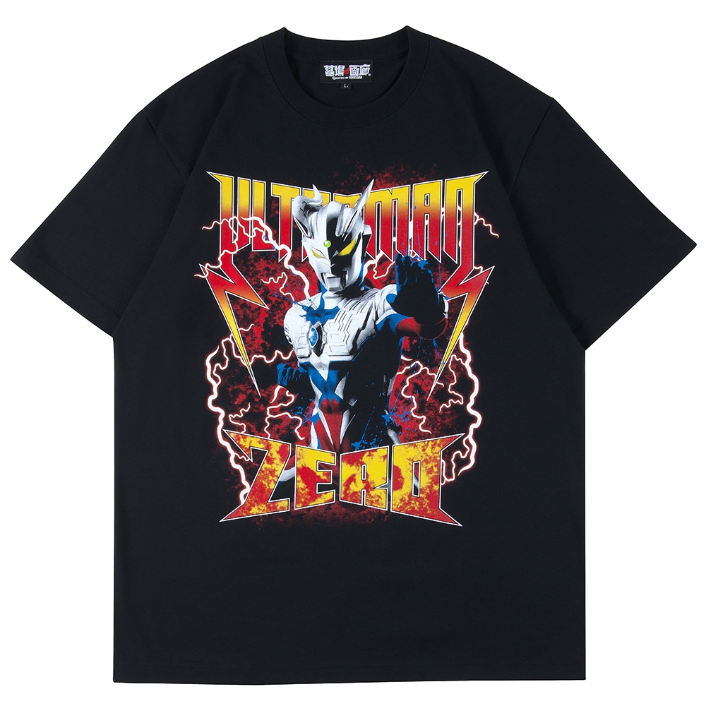 ウルトラマンゼロ Tシャツ 墓場のメタルシャツシリーズ/ブラック｜墓場