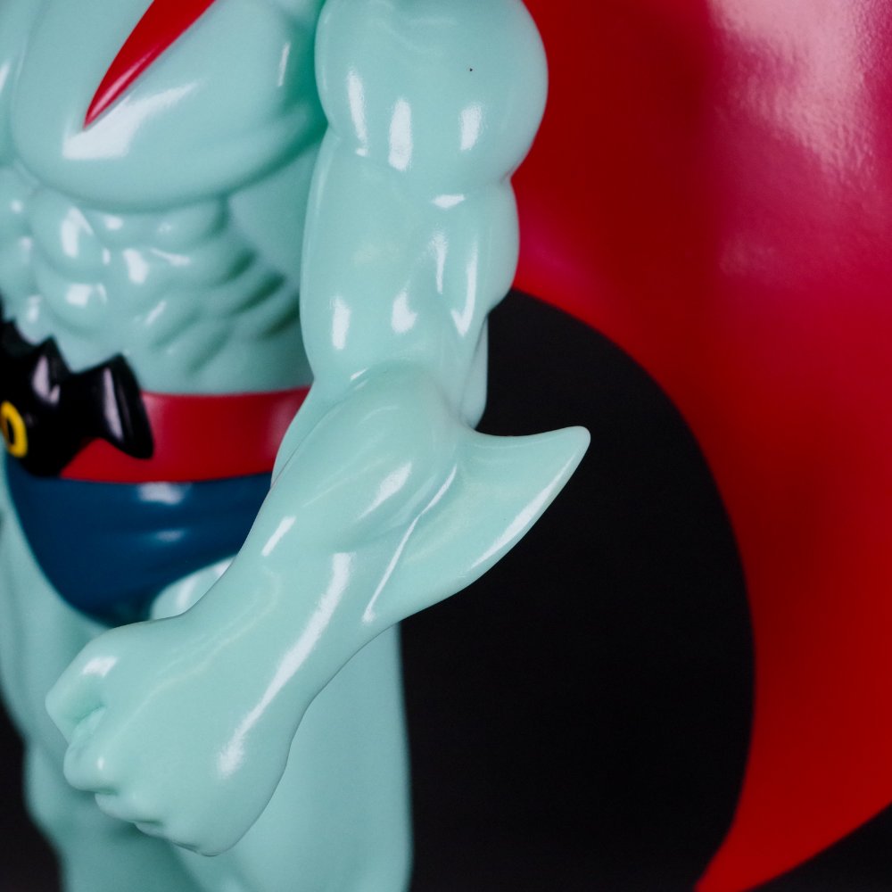 ソフビ/Planet-X プラネットエックス/マスク取れデビルマン/蓄光｜墓場