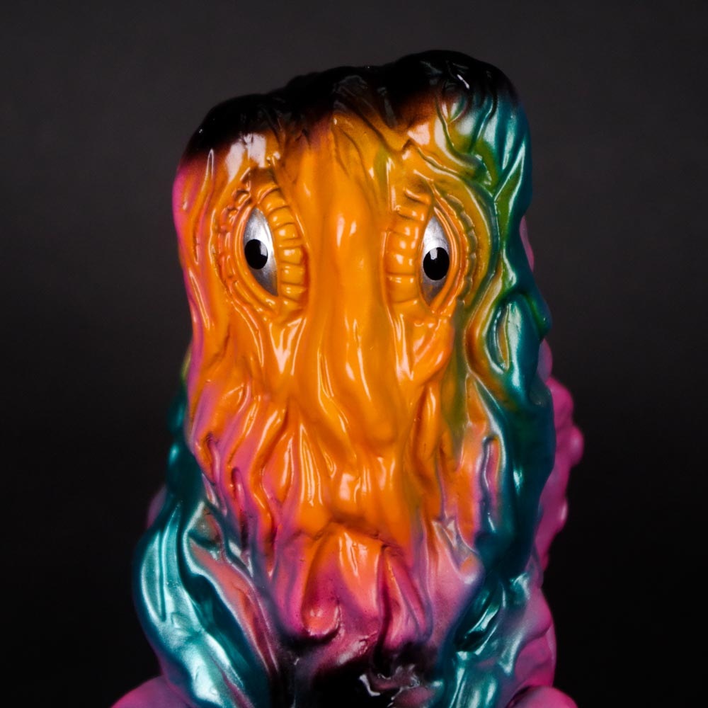 ソフビ/ブルマァク BULLMARK/ゴジラシリーズ/ヘドラ/レトロピンク