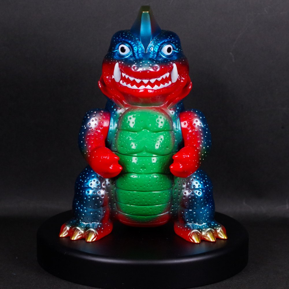 ソフビ/Planet-X プラネットエックス/Retro Kaijuセット/レッド｜墓場