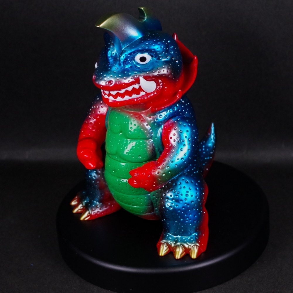 ソフビ/Planet-X プラネットエックス/Retro Kaijuセット/レッド｜墓場