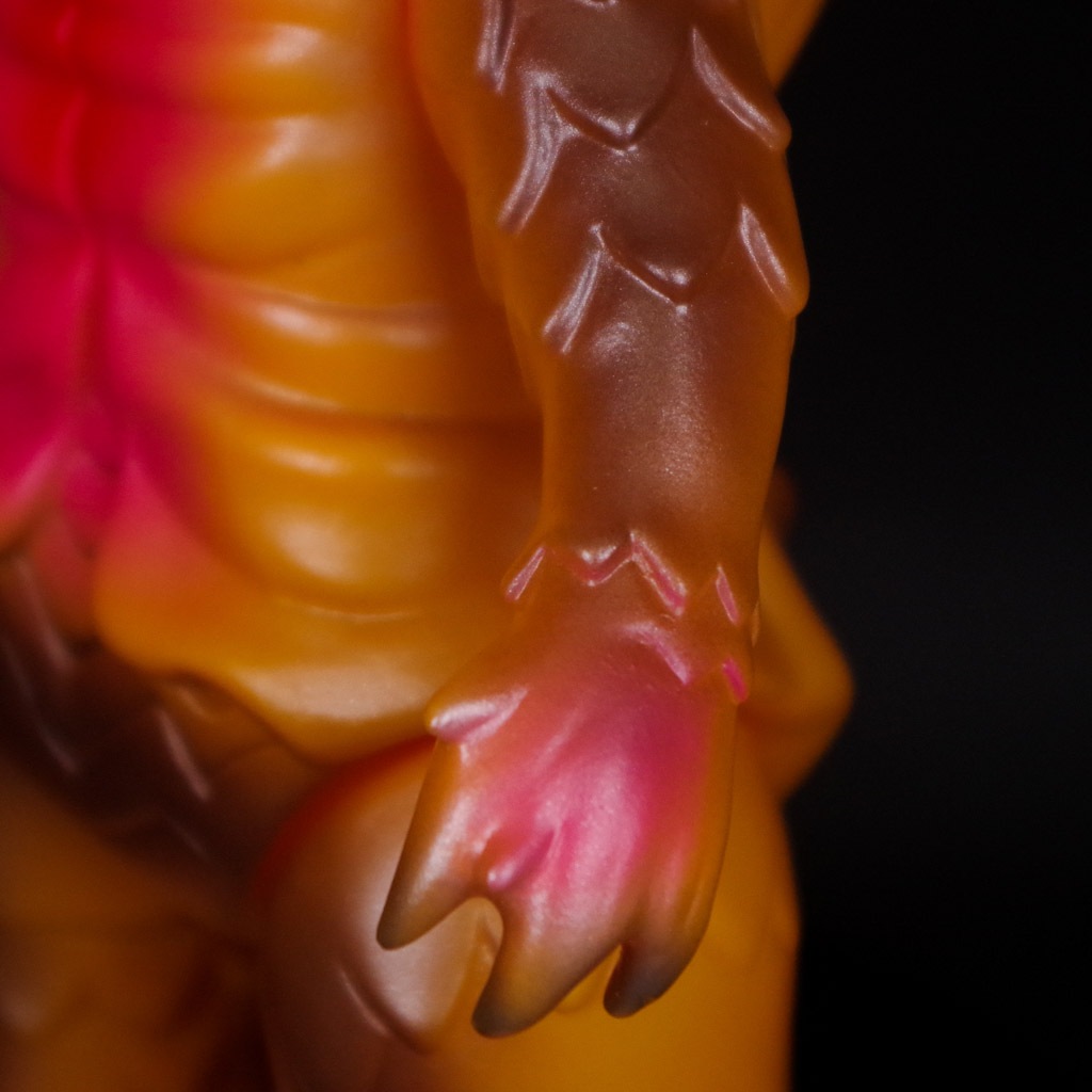 ブルマァク BULLMARK/ソフビ/アントラー/オレンジ｜墓場の画廊ONLINE STORE