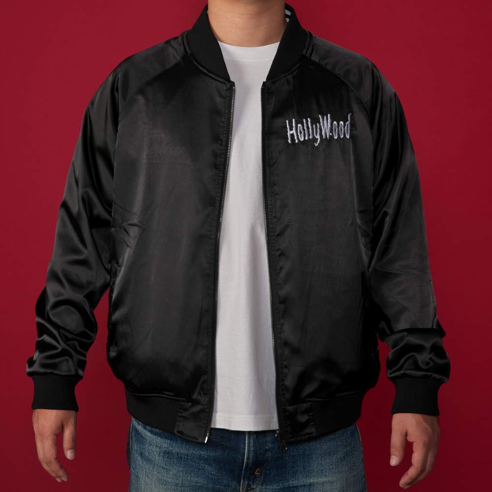 ハリウッドザコシショウ/ハリウッドロゴ リバーシブルスカジャン