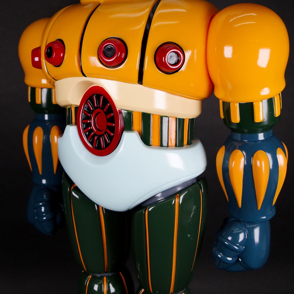 ソフビ】【Kaiju One 壹工房】/鋼鉄ジーグ/50cmビッグスケール｜墓場の