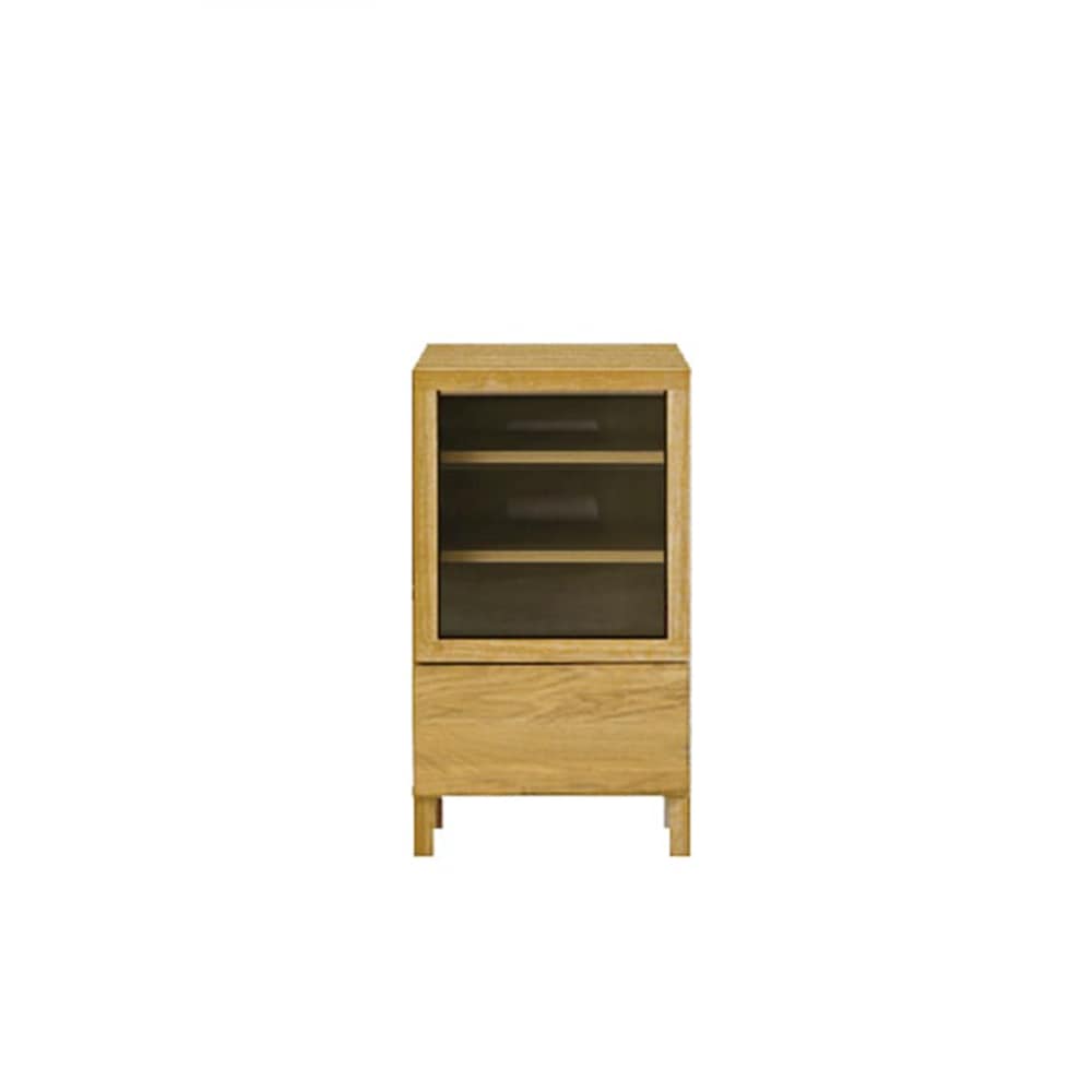 LECCE 50サイドチェスト(D44cm) オーク