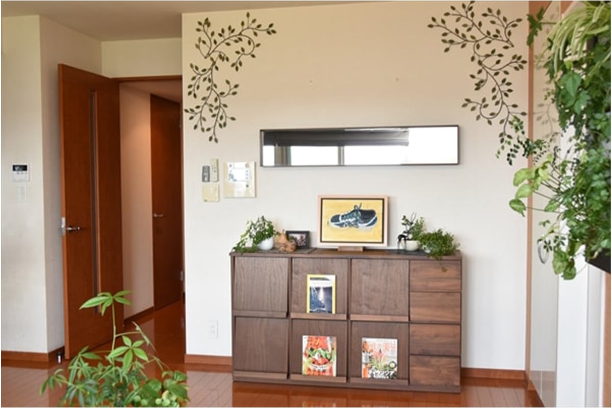 LECCE 105マガジンレコードラック ウォルナット 台輪タイプ