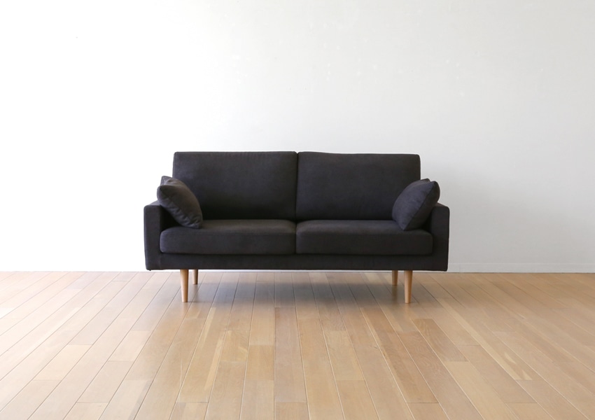 LEO SOFA 2.5人掛け ライトブルー オーク脚/ウォルナット脚