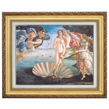 ボッティチェリ 「ヴィーナス誕生」 6号 立体複製名画 【5％ポイント