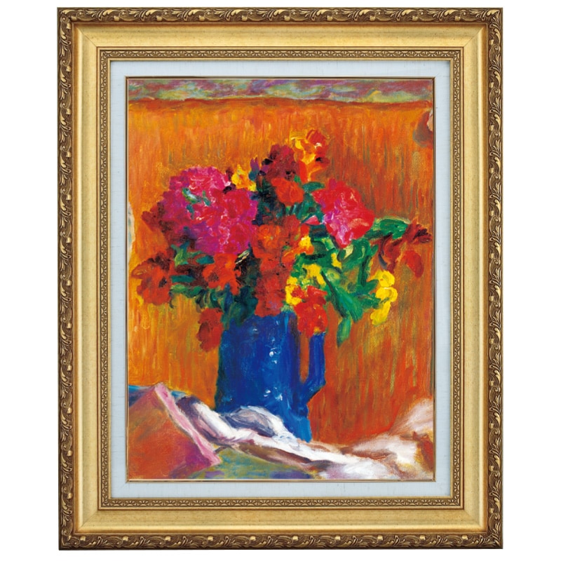 ピエール・ボナール 「青いポット」 10号 立体複製名画 【5％ポイント