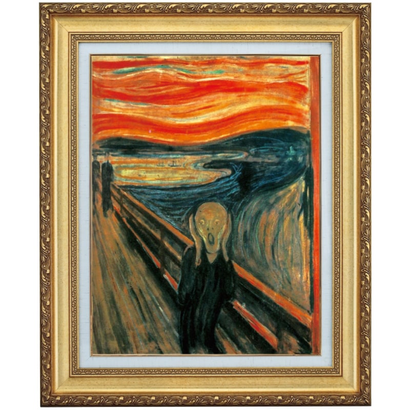 ムンク 「叫び」 10号 立体複製名画【ポイント5％還元中】 : アートの