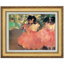 立体複製名画 エドガー・ドガ「ロンシャン競馬場の競走馬」10号