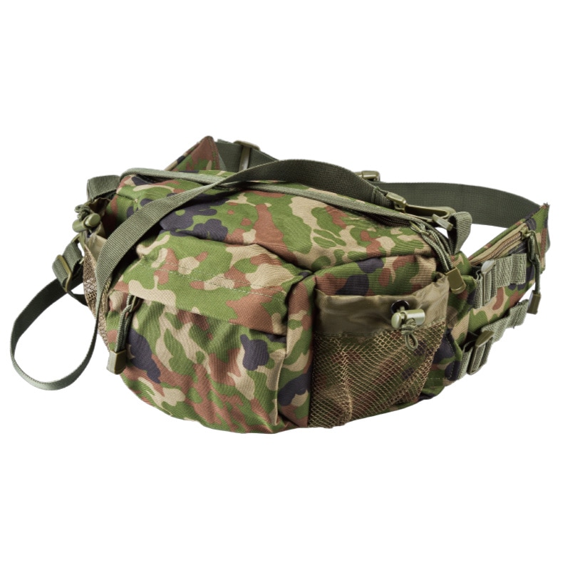 自衛隊仕様迷彩柄 多機能ウェストバッグ - イーグルクラブ 【ポイント
