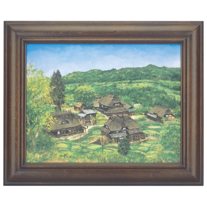 向井潤吉『聚落』 限定100部 彩美版証明書付 【ポイント5％還元中