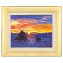 向井潤吉『聚落』 限定100部 彩美版証明書付 【ポイント5％還元中