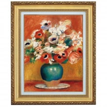 ルノワール「花」6号立体複製名画【ポイント5％還元中】アートの友社