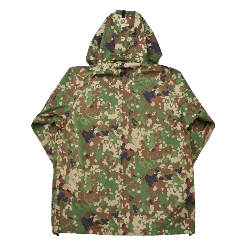 自衛隊仕様 迷彩柄ゴアテックスレインウェア上下セット - イーグル