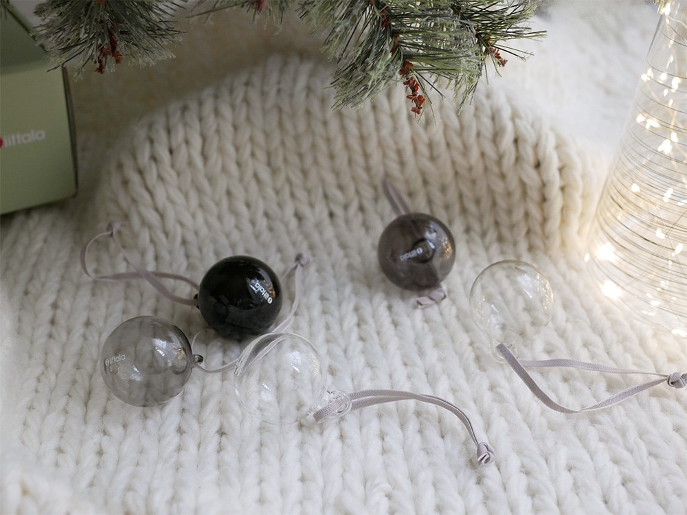 Iittala/イッタラ】ガラスオーナメントセット ミニボール5個セット