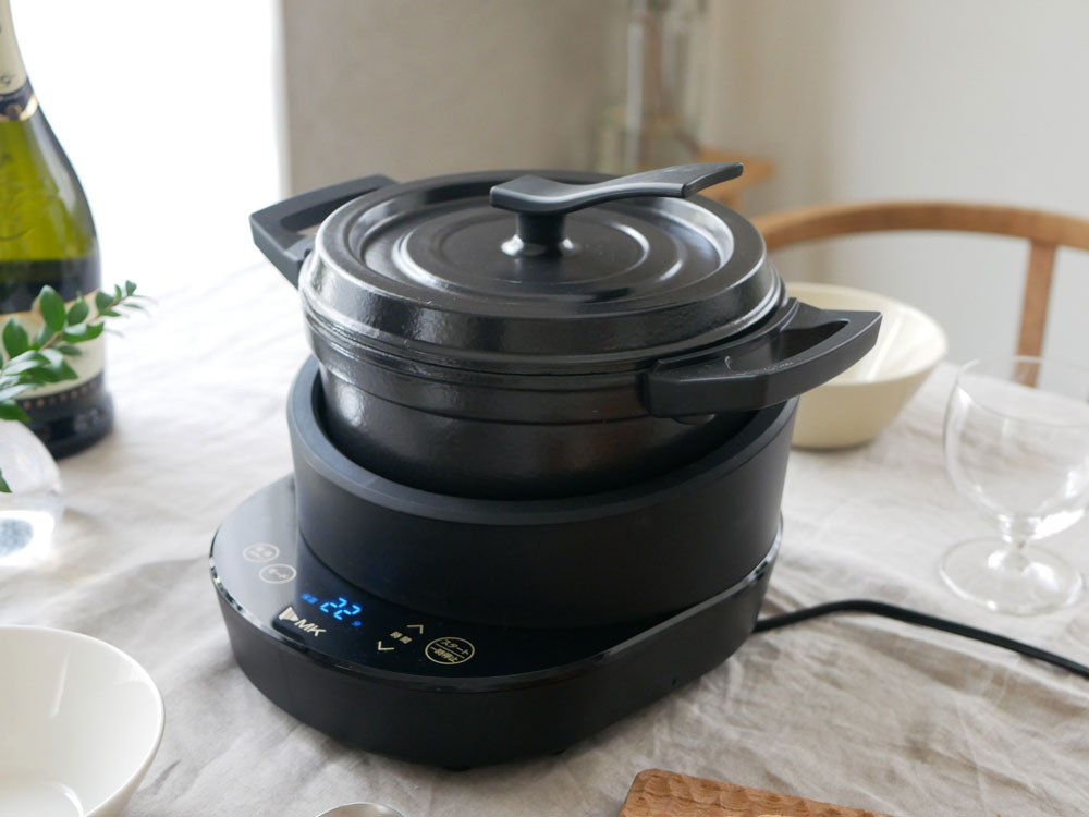 水無し電気鍋 KO TSU I RA ZU ブラック｜【公式】インテリア雑貨の総合