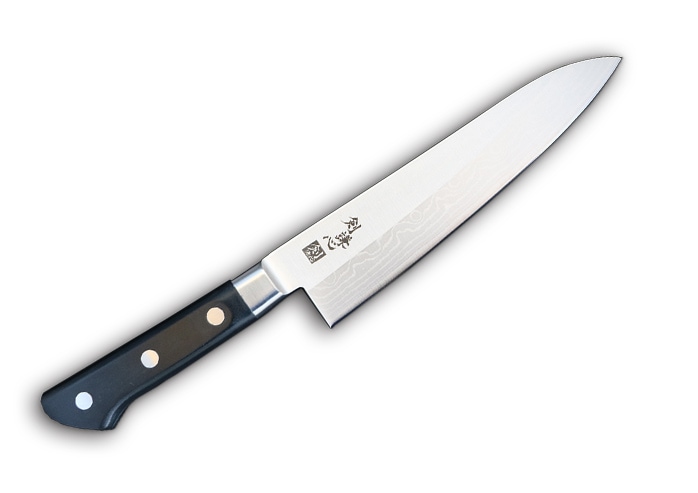 剣謙心 DP霞流鋼割込口金付牛刀 180mm | 秀久おすすめ,三条鍛冶屋”剣謙