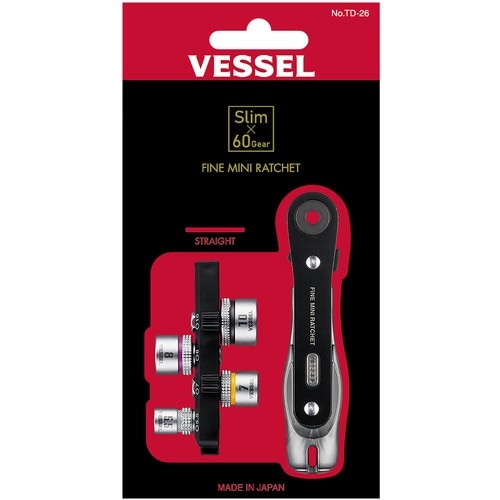 ベッセル（VESSEL） ファインミニラチェット TD-26 | メーカー一覧