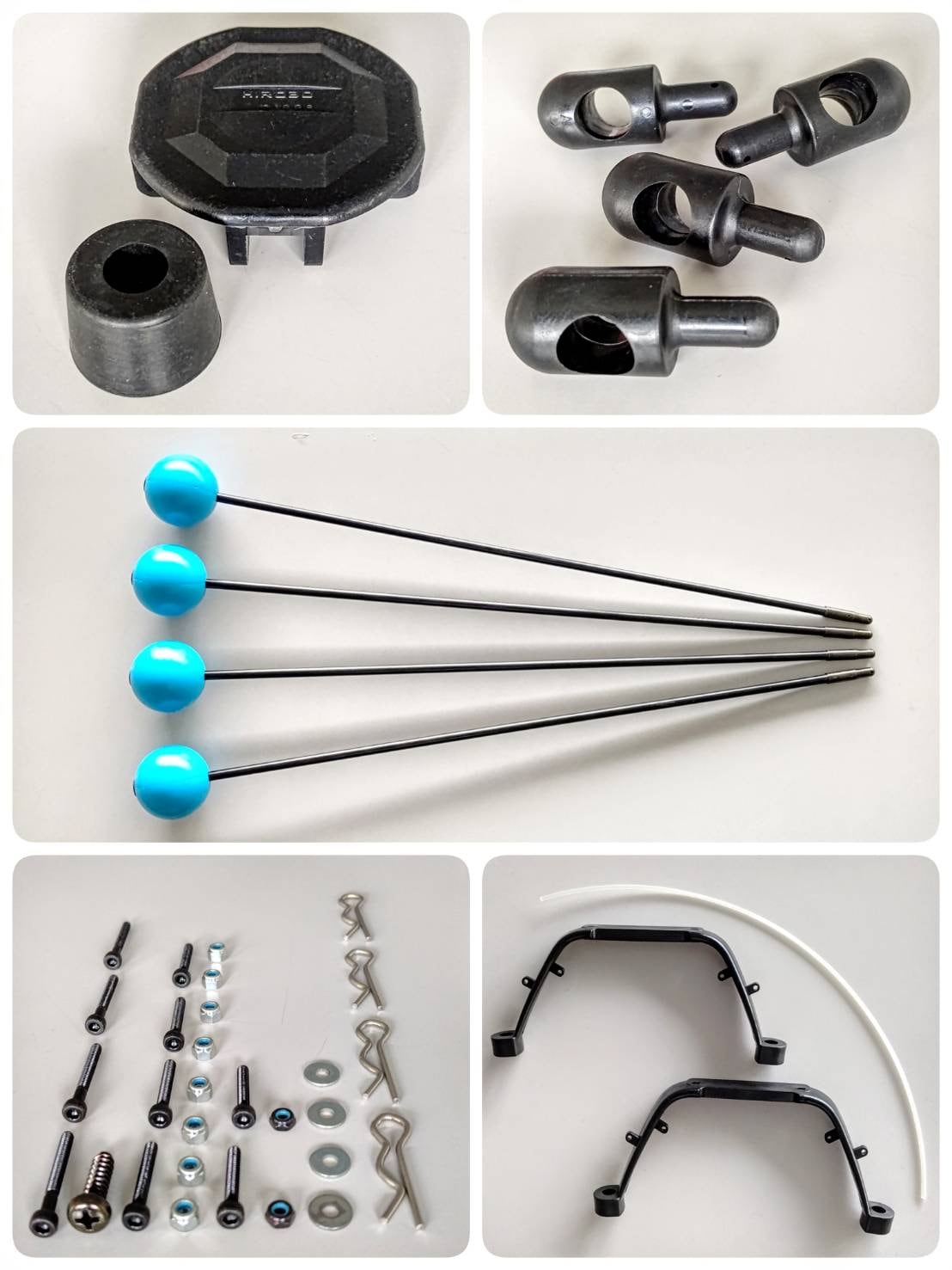 ヒロボー HIROBO パーツ 【0402-818】 セーフティースキッドセット