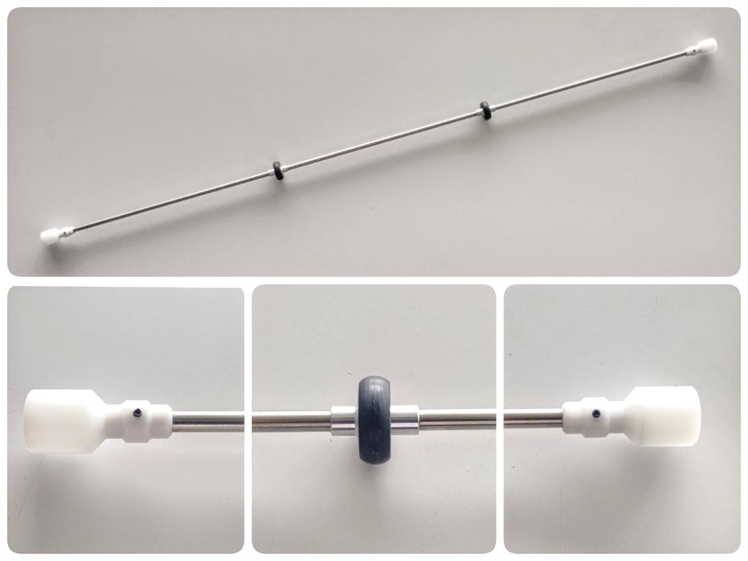 ヒロボー HIROBO パーツ 【0404-559】 SUS テールドライブパイプASSY L