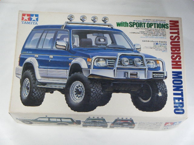パジェロ/スポーツオプション （タミヤ） No124 | 自動車プラモデル,1