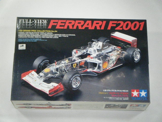 フェラーリF2001/フルビュー （タミヤ） No54 | 自動車プラモデル,1/20