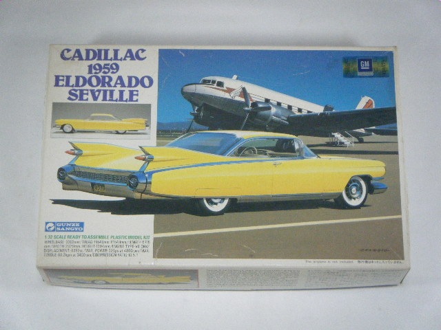 59 キャデラック エルドラド.セビル （グンゼ） G-177/3 1/32 | 自動車