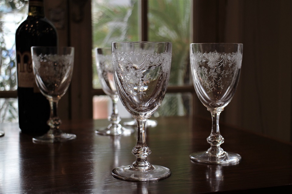 サンルイ クレオ ワイングラス 16cm 4538 | オールドサンルイ,グラス