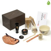ほんぢ園限定 オリジナル 茶道 すべて日本製で揃えた本格派 茶箱セット