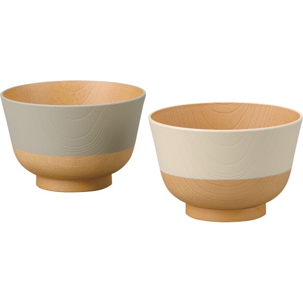 やさしい彩り 抗菌汁椀2客揃 | 食器・漆器 | 香典返し専門店 穂乃香 ほのか