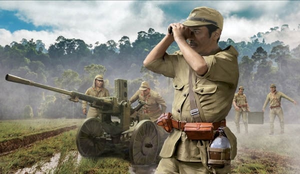 139 WWII 九六式二十五粍高角機銃 w/クルー | ストレレッツ-R STRELETS