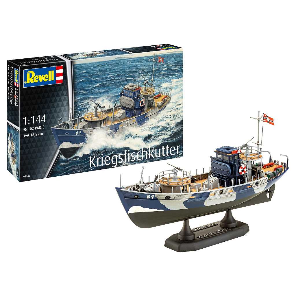 05242 WWII ドイツ海軍 戦闘漁船 | ドイツレベル Revell | 艦船,第二次