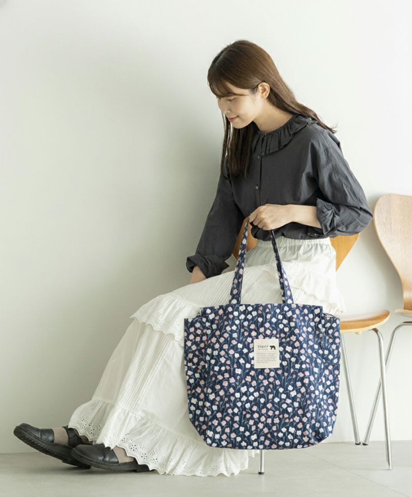 2026年春の新色】【メール便対象商品】【リンネル掲載】巾着トート