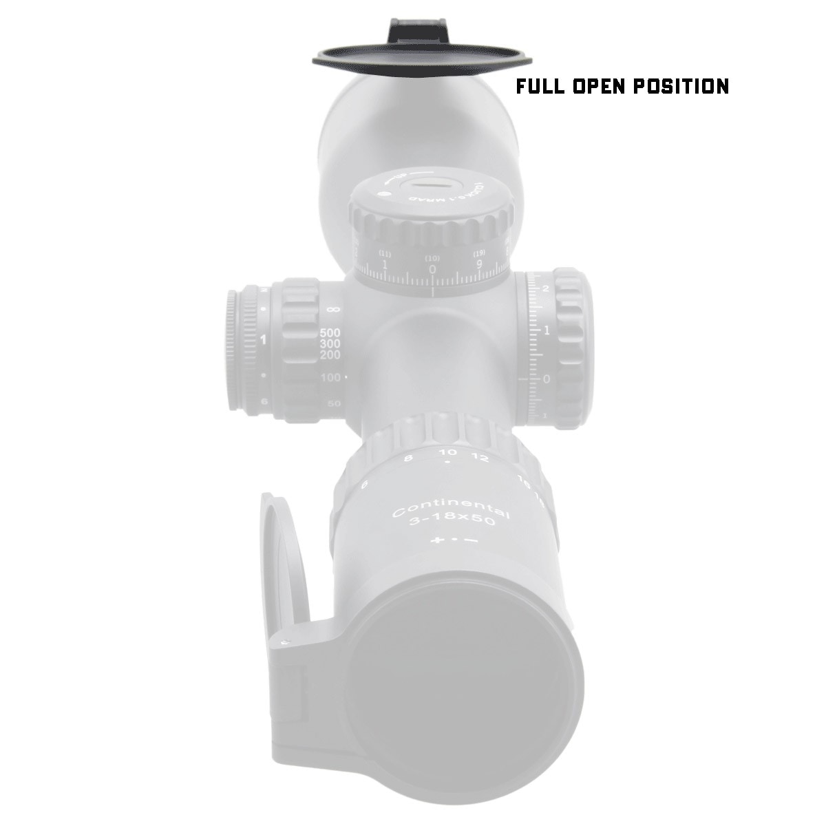 ベクターオプティクス フリップアップキャップ Continental 56mm 対物