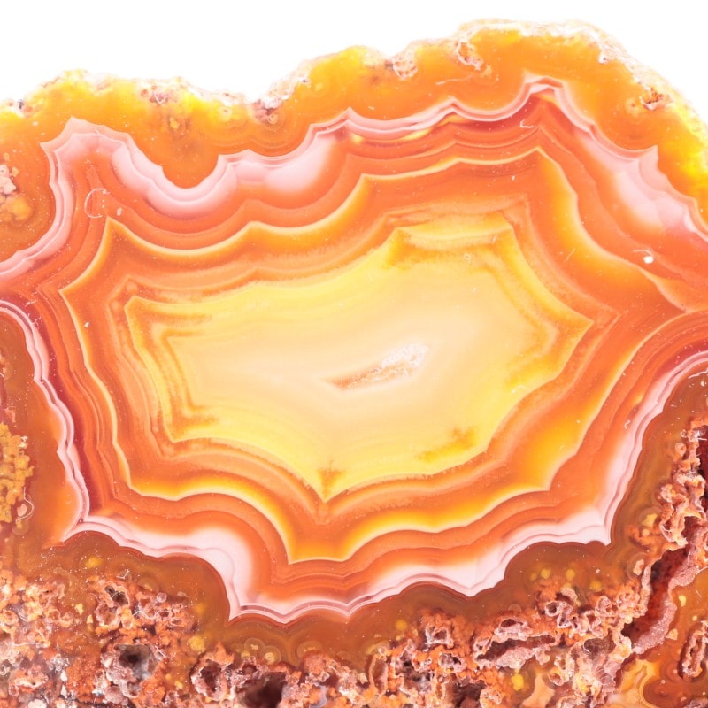 メキシコ産 ラグナアゲート | 鉱物標本,ア行,アゲート/瑪瑙 | ほたるみ