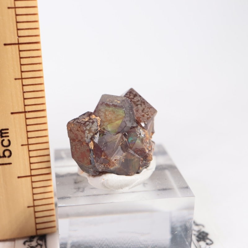 奈良県産 レインボーガーネット | 鉱物標本,カ行,ガーネットグループ