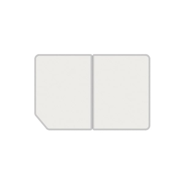 クミフタ1216サイズ(586×770切欠)2枚 | バスルーム,風呂フタ,クミフタ