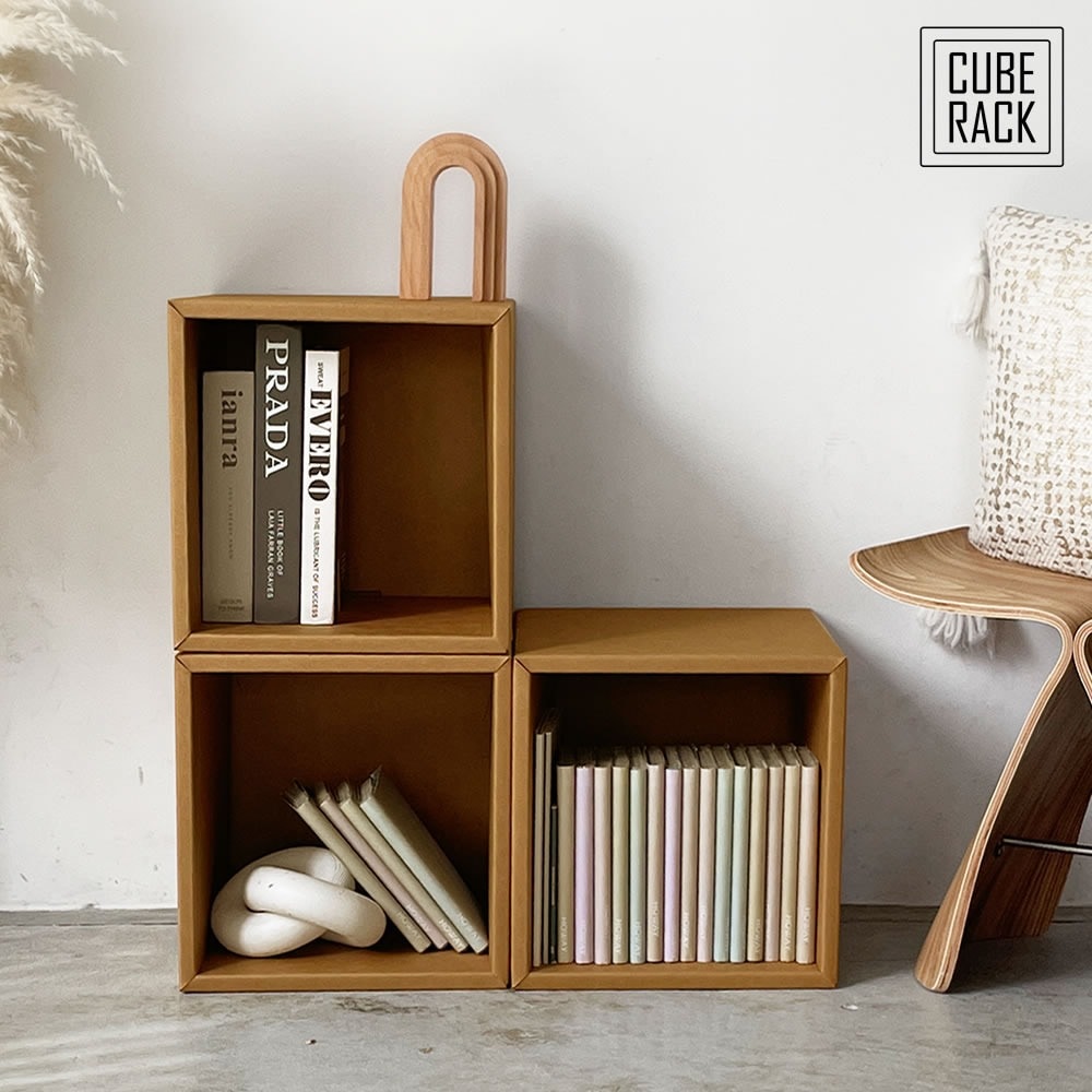 強化ダンボール使用 キューブラック 3ヶ入り sale 0140-092 | 家具