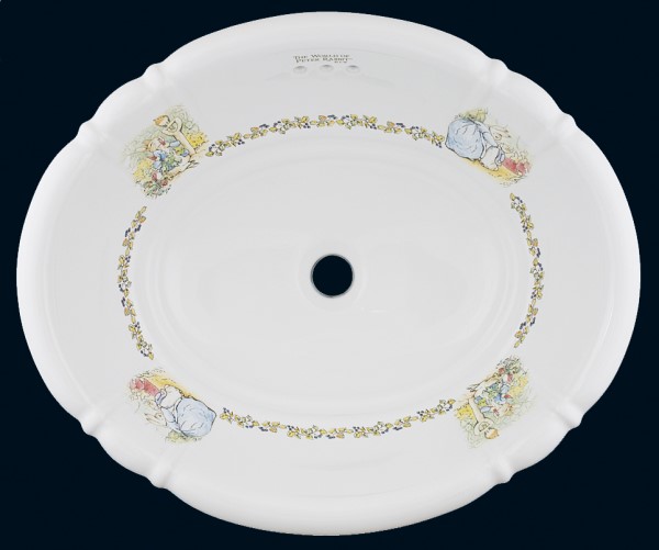 海外スタイル】洗面ボウル ピーターラビット™シリーズ PRB2802