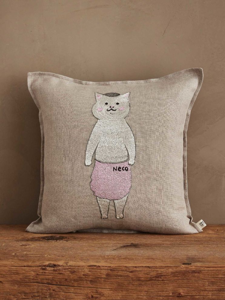 再入荷】きょうの猫村さんコラボレーション｜クッションカバー 30x30cm