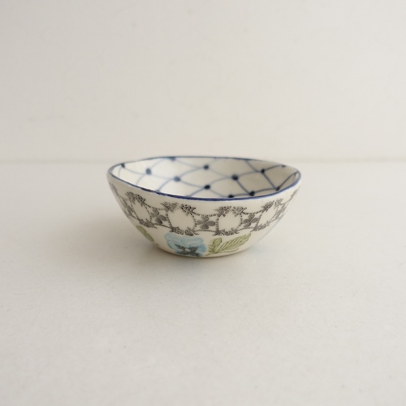 美品】 金森正起 琺瑯蓋付き ボウル 9.5cm (wa87-2503-70)【30F52