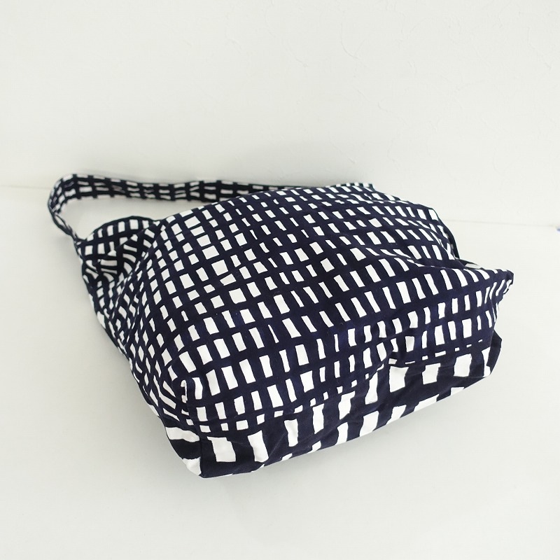 ミナペルホネン mina perhonen sora checkショルダーバッグ大 (ba11