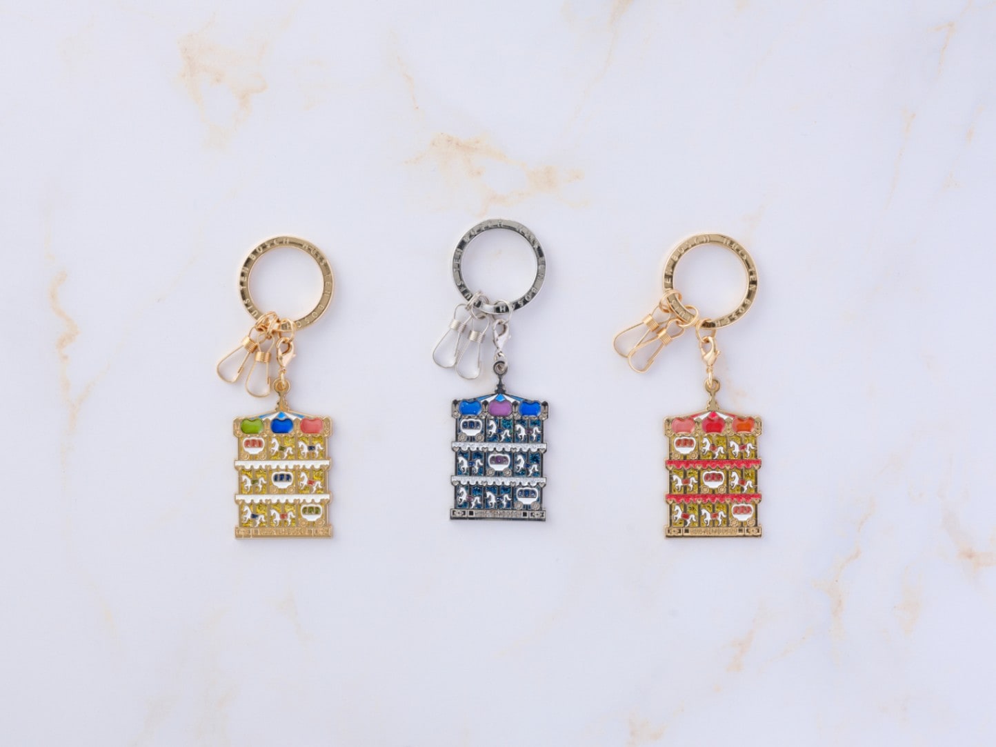 スカイカルーセル ステンドキーホルダー | タオル・キーホルダー