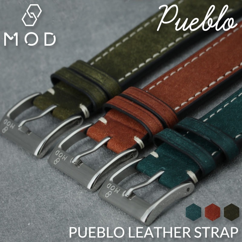 MOD PUEBLO LEATHER STRAP プエブロ レザー 時計 ベルト カン幅 ラグ幅
