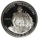 アメリカ ワシントン生誕250年記念 50セント銀貨 1982-S Proof